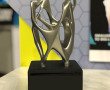 Troféu produzido Molde 3d - Bronze Fundido