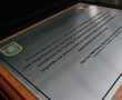 Placa de Homenagem